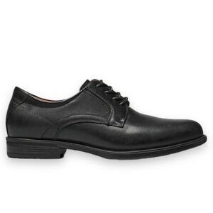 Florsheim Shoes Mens 15 Black Leather Oxford Midtown Plain Toe Ortholite SR